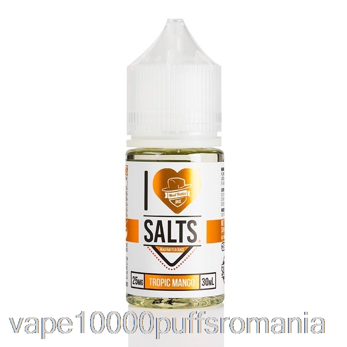 Vape Romania Tropic Mango - Iubesc Sarurile - 30ml 50mg